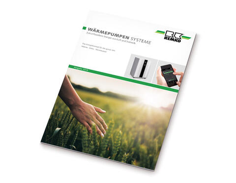 Broschüre über Wärmepumpen-Systeme
