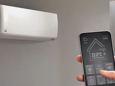 Klimagerät mit Smartphone Steuerung eines Klimagerätes per Smartphone