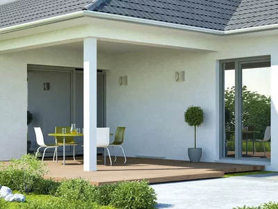 Einfamilienhaus mit Terrasse und Garten