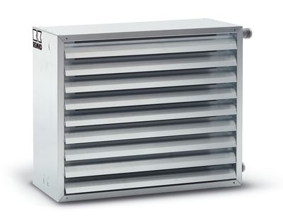 Batterie de chauffage à eau HCW/HW pour le réchauffement supplémentaire de  l'air soufflé - EXHAUSTO A/S